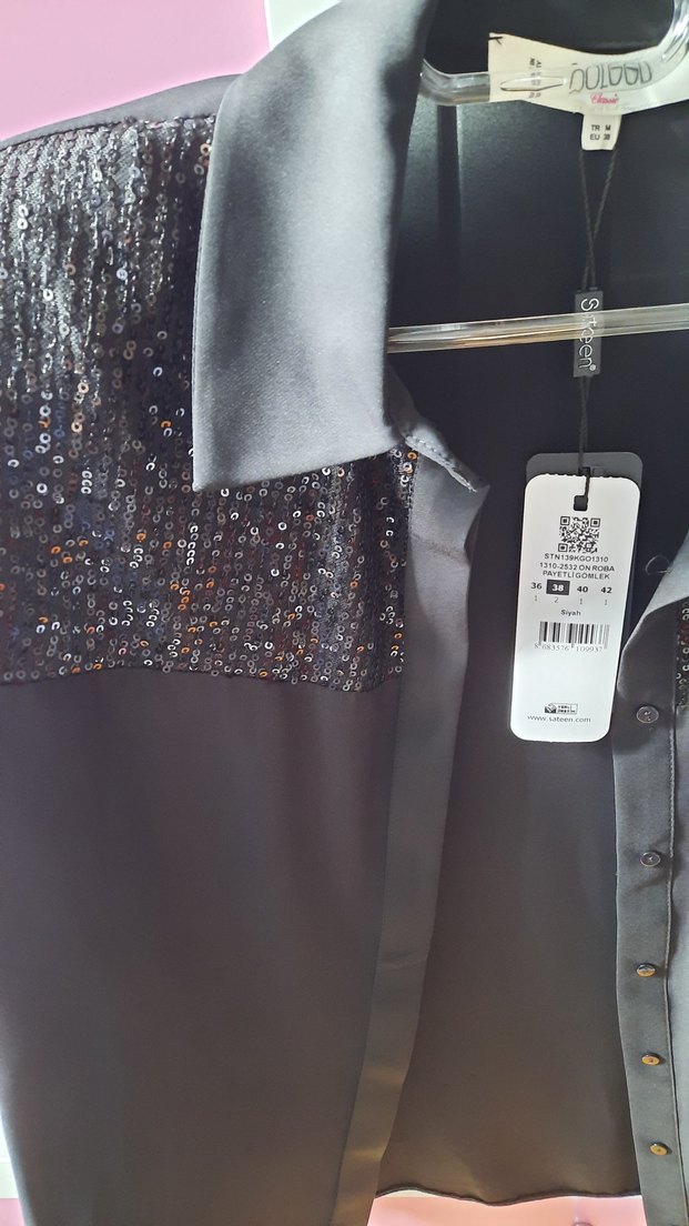 siyah gömlek - Görsel 2