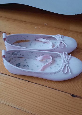 Kız Çocuk Pembe Fiyonklu Babet - Görsel 3