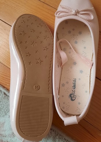 Kız Çocuk Pembe Fiyonklu Babet - Görsel 2