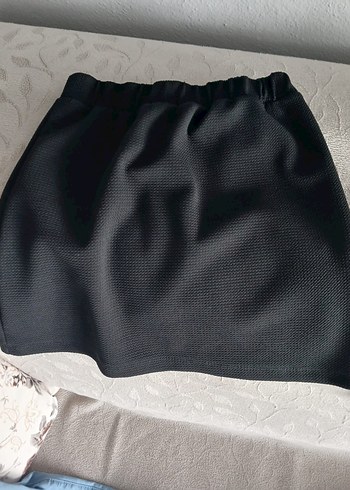 Kız cocuk Siyah Mini Spor Etek - Görsel 3