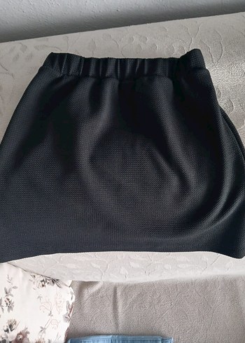 Kız cocuk Siyah Mini Spor Etek - Görsel 2