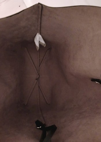 Zara Kadın Siyah Deri Minimalist Çanta