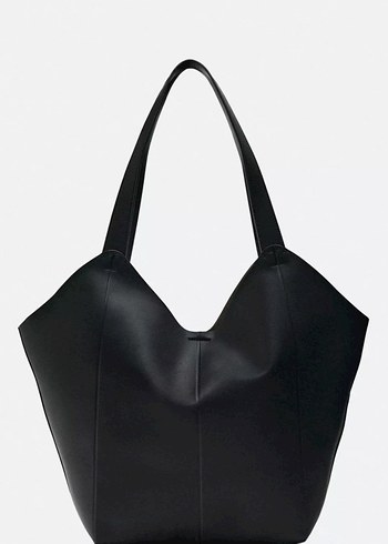  Beden siyah Renk Kadın Siyah Deri Minimalist Çanta