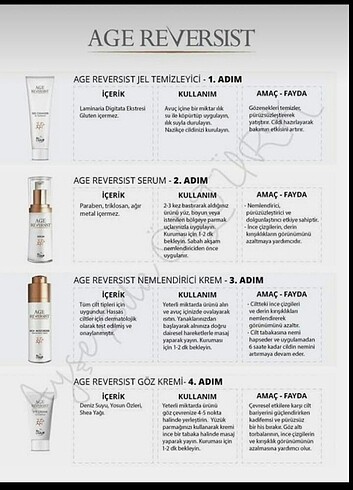 Age reversist cleaner ve tonik