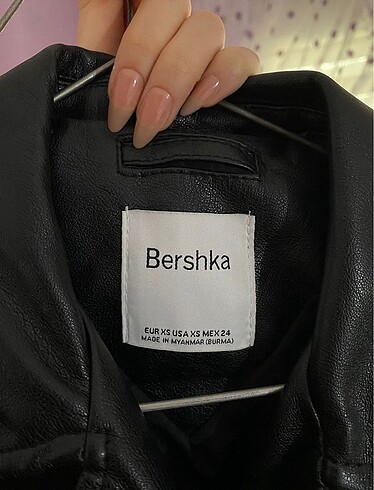 Bershka Bershka deri ceket