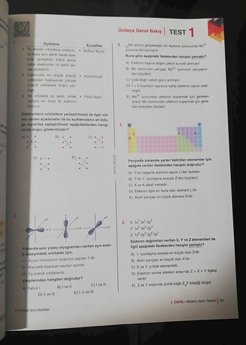  Beden Renk 11. Sınıf Kimya Soru Bankası yayındenizi