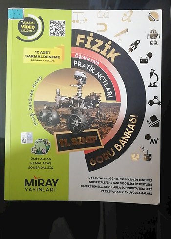 11. Sınıf Fizik Soru Bankası - Miray Yayınları