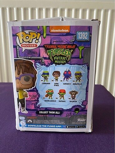  Beden Renk APRİL O?NEİL NİNJA TURTLES FUNKO POP!