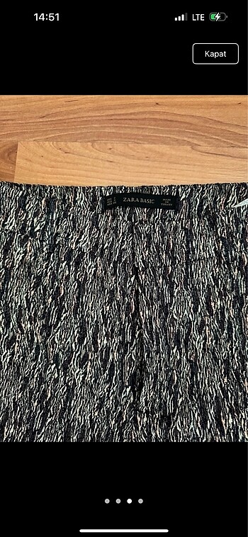 36 Beden Zara pantalon