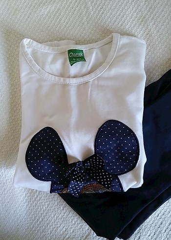 6 Yaş Beden Erkek Çocuk Koyu Lacivert Düğmeli Kot Pantolon
