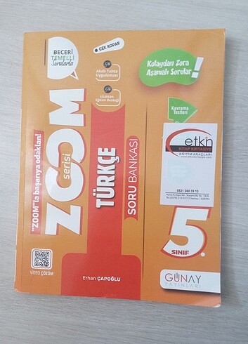 5. Sınıf test kitabı Türkçe 