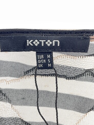 m Beden kahverengi Renk Koton Bluz %70 İndirimli.