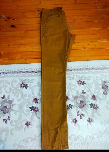 Cazador erkek pantolon taba renk