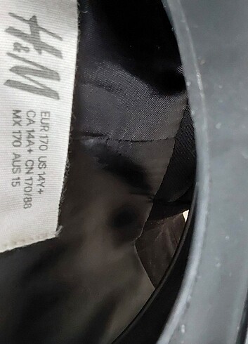 H&M H&M siyah erkek çocuk ceket (14yaş)