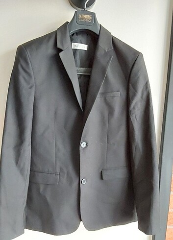 H&M siyah erkek çocuk ceket (14yaş)