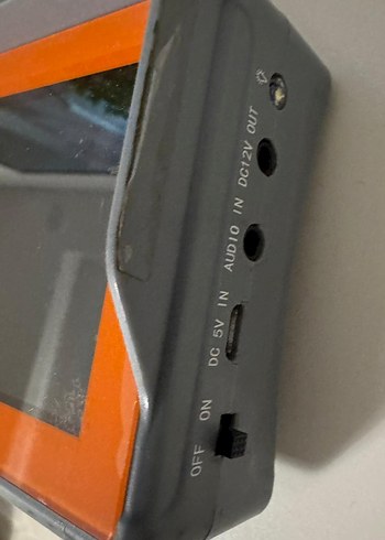 Beden Renk Turuncu AHD Tester Monitör