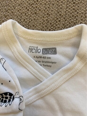 HelloBaby Hello Baby set ve 5 adet iç zıbın (tek fiyat)