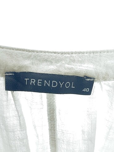 40 Beden beyaz Renk Trendyol & Milla Pareo %70 İndirimli.