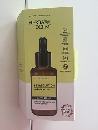 Diğer Herbaderm salisilik asit serum