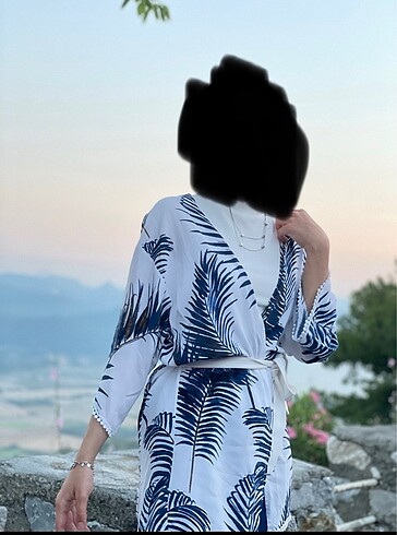 Desenli kimono