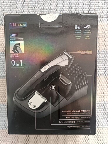 Goldmaster Janti GM-7141 Erkek Bakım Seti - Görsel 2