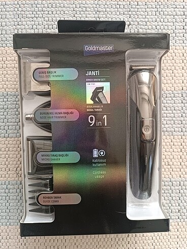 Goldmaster Janti GM-7141 Erkek Bakım Seti