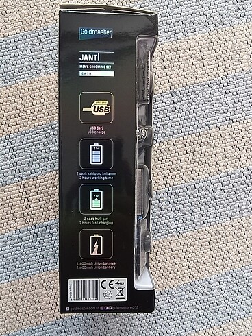 Goldmaster Janti GM-7141 Erkek Bakım Seti - Görsel 3