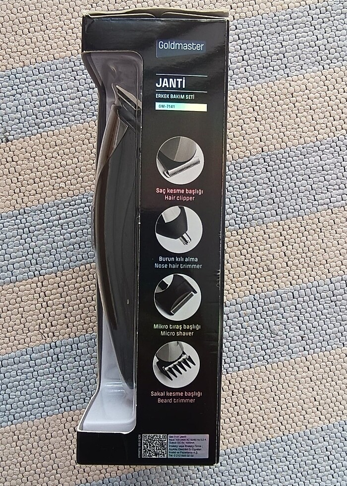 Goldmaster Janti GM-7141 Erkek Bakım Seti - Görsel 4