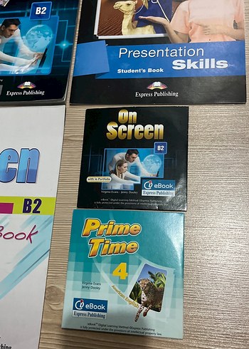 On Screen B2 ve Prime Time 4 İngilizce Kitap Seti - Görsel 4