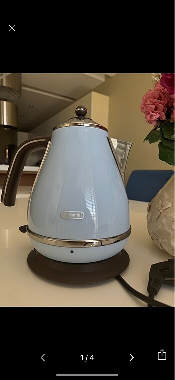 Delonghi bebe mavisi kettle