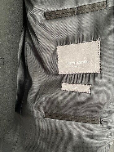 Pierre Cardin Siyah Yelekli Smokin Takım - Görsel 10
