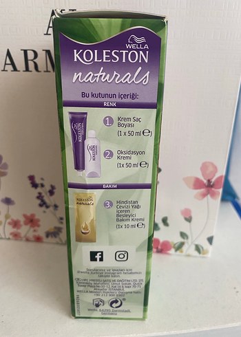 Koleston Naturals 7/3 Karamel Kumral Saç Boyası - Görsel 4