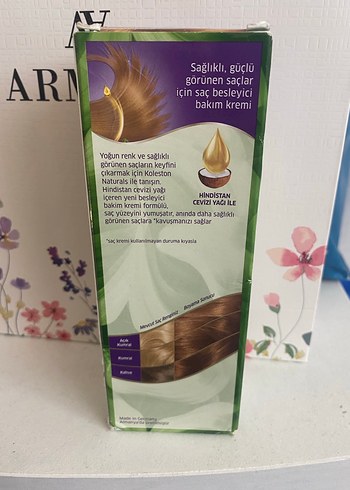 Koleston Naturals 7/3 Karamel Kumral Saç Boyası - Görsel 5