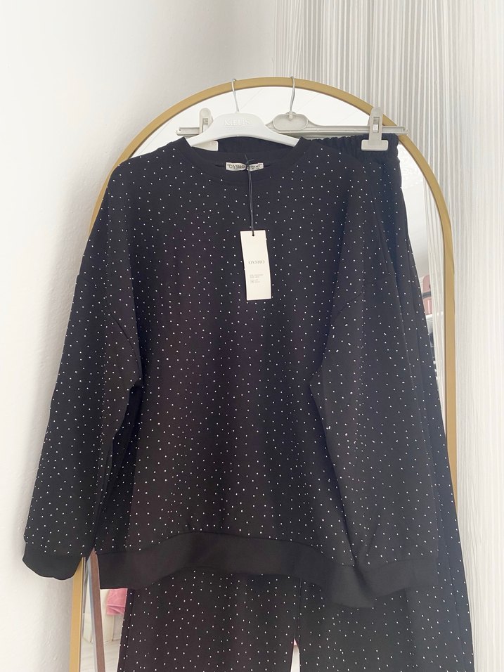 OYSHO Siyah Taşlı Takım - Görsel 2