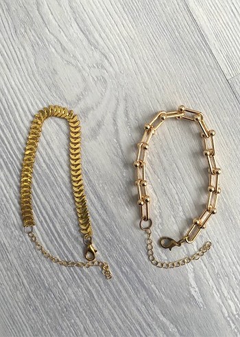  2 Adet Bayan Çelik Bileklik - Görsel 7