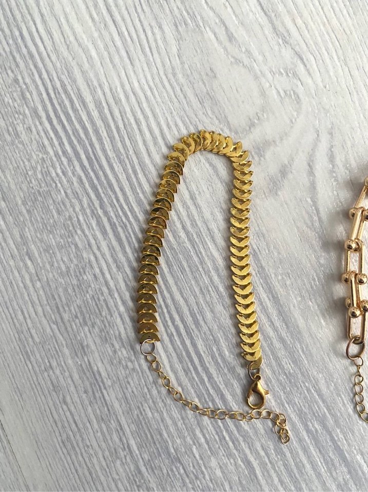  2 Adet Bayan Çelik Bileklik - Görsel 3