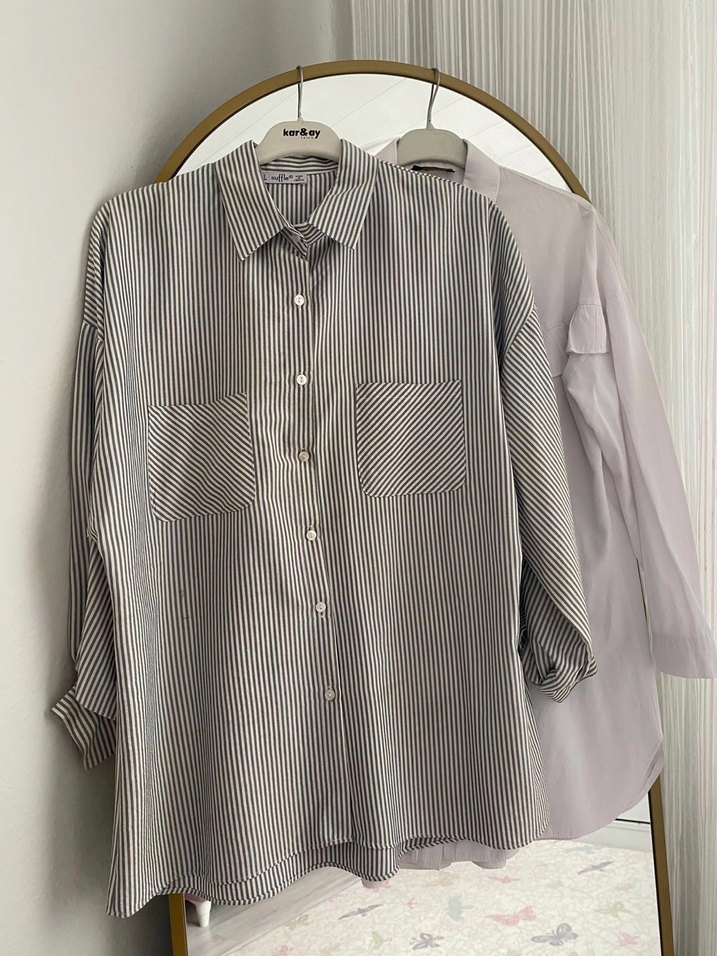 2 Adet Bayan Gömlek - Görsel 2