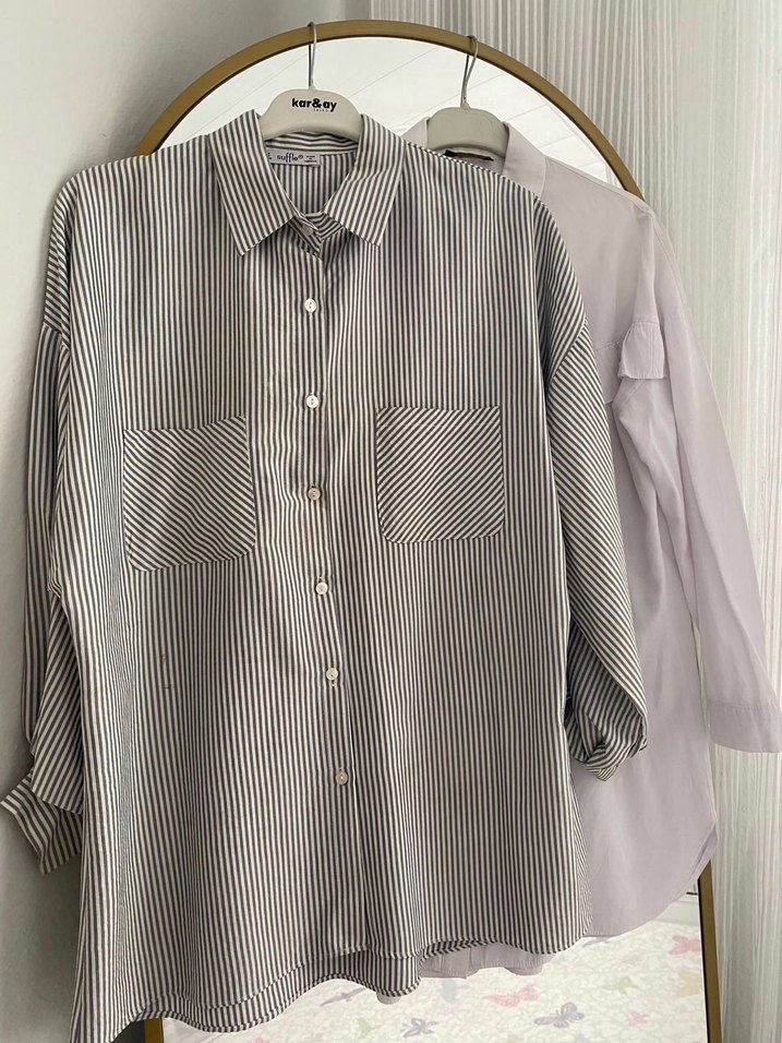 2 Adet Bayan Gömlek - Görsel 3