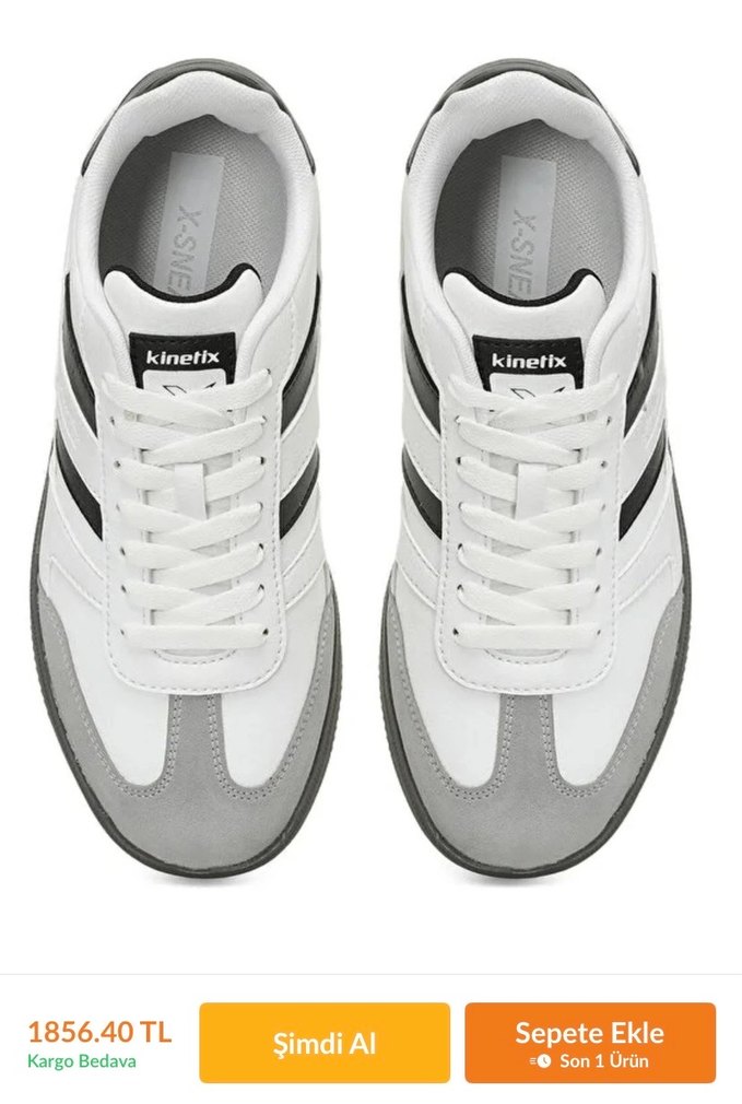 KİNETİX RUDOW PU W 5FX Bayan Spor Ayakkabı - Görsel 3