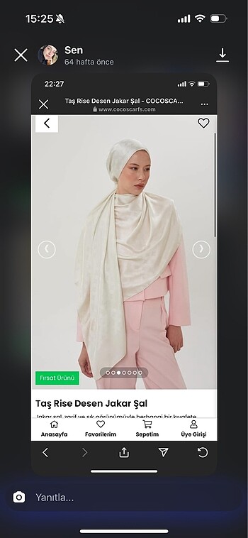 Beden coco scarfs şal