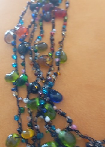 Accessorize Çok Renkli Boncuklu Bohem Kolye