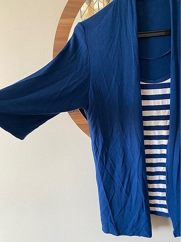 l Beden lacivert Renk MS&MODE Bluz