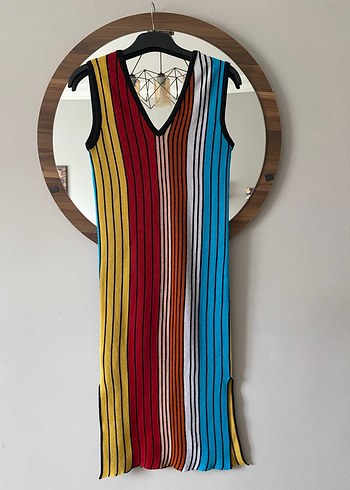 TREDYOL Renkli Elbise - Görsel 8