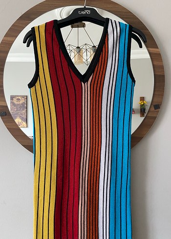 TREDYOL Renkli Elbise - Görsel 2