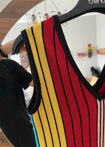 TREDYOL Renkli Elbise - Görsel 5