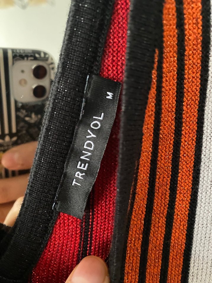 TREDYOL Renkli Elbise - Görsel 4