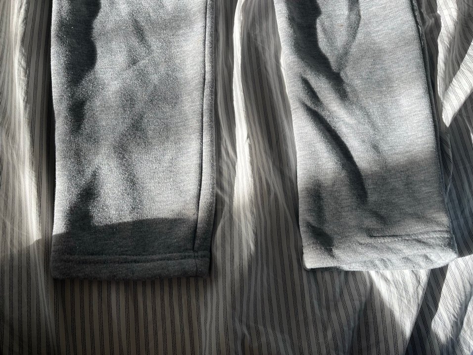 Gri Rahat Kesim erkek cocuk Eşofman Altı - Görsel 3