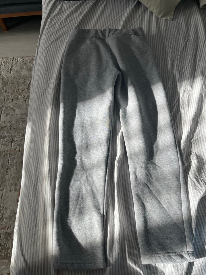 Gri Rahat Kesim erkek cocuk Eşofman Altı - Görsel 4