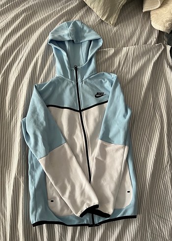 Nike tech fleece erkek açık mavi eşofman takımı - Görsel 2