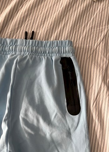 Nike tech fleece erkek açık mavi eşofman takımı - Görsel 12